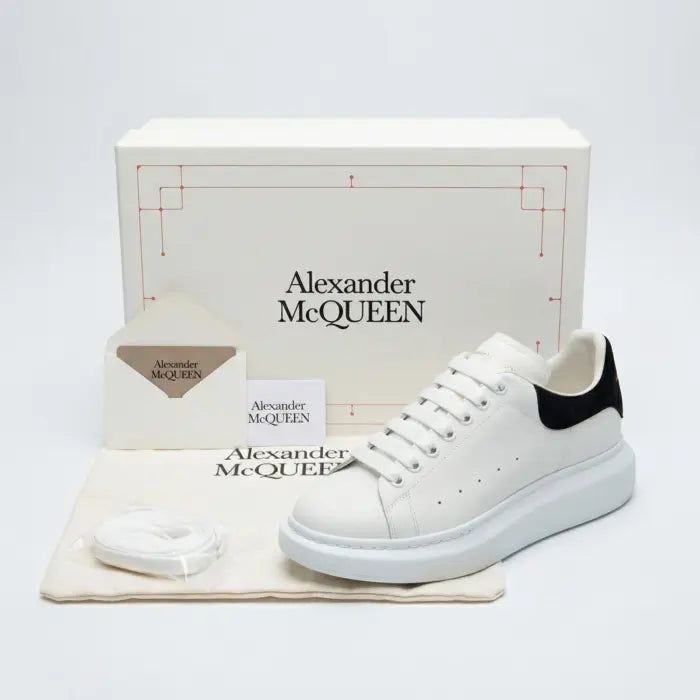 Alexander McQueen Oversized Sneaker-WHT